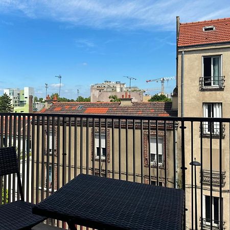 Appartement Moderne Avec Balcon Proche De Paris Aubervilliers Exterior foto