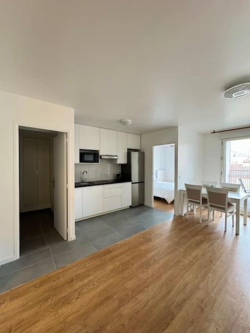 Appartement Moderne Avec Balcon Proche De Paris Aubervilliers Exterior foto
